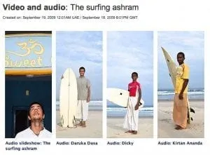Multimedia: The Surfing Ashram